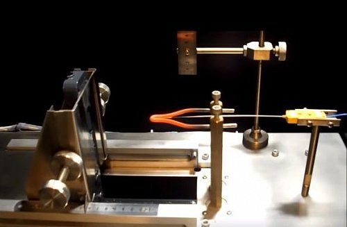 Стенд для испытаний раскаленной проволокой